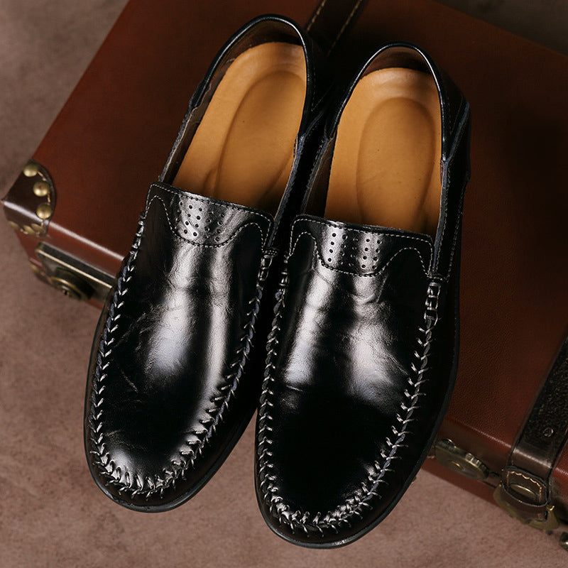 Las Vegas leren Loafers
