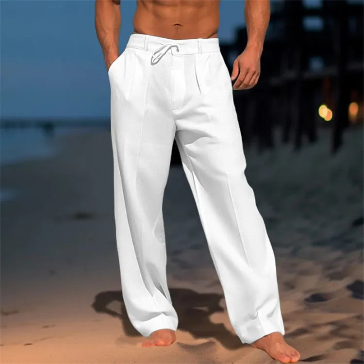 Elegante katoenen broek