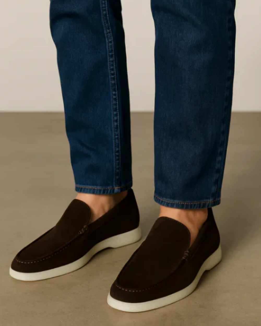 3 paar onzichtbare Loafer - zwart