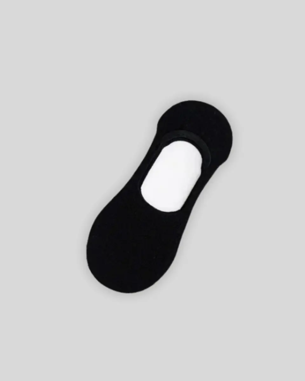 3 paar onzichtbare Loafer - zwart