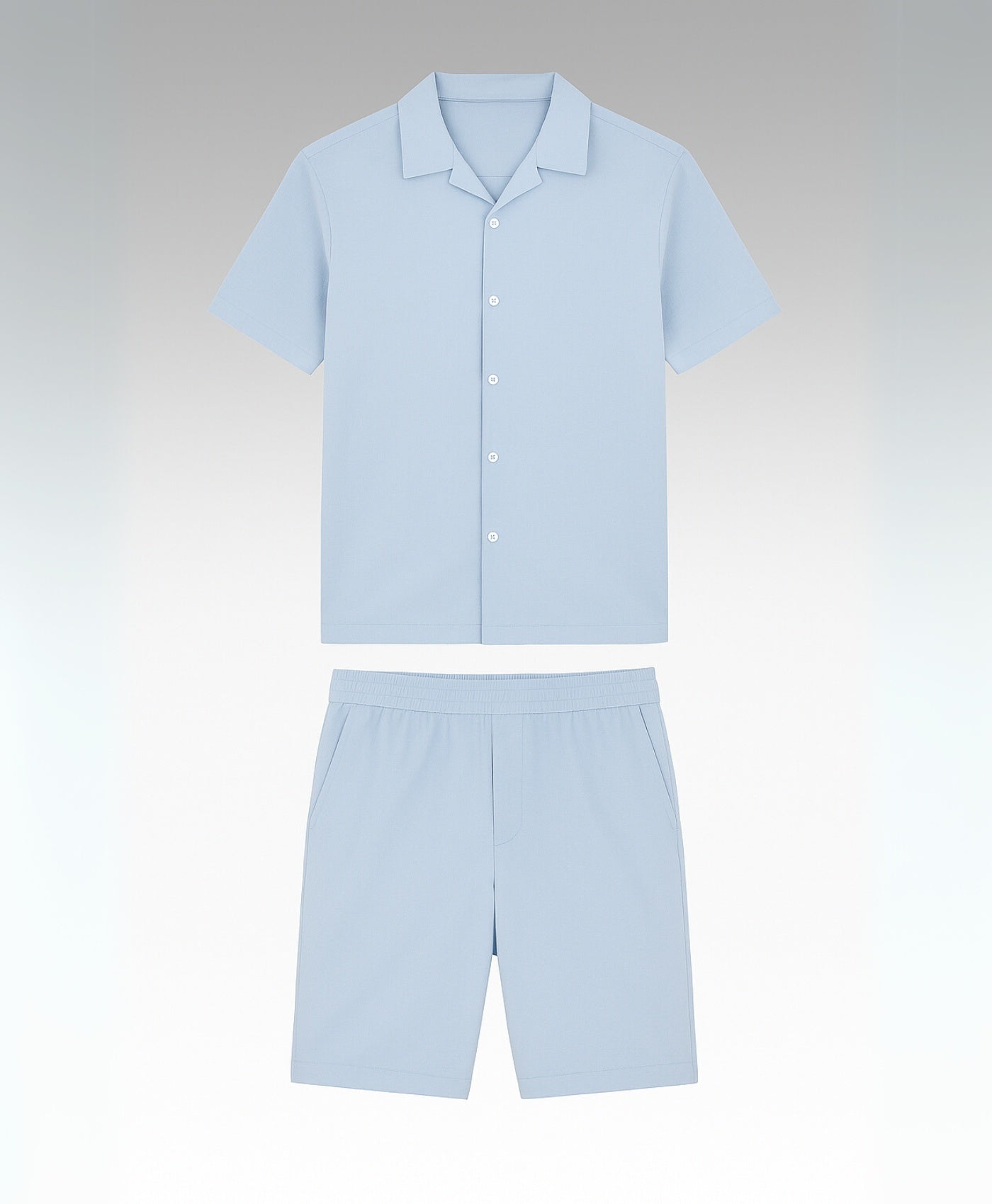 Licht Blauw Mykonos Zomer Set