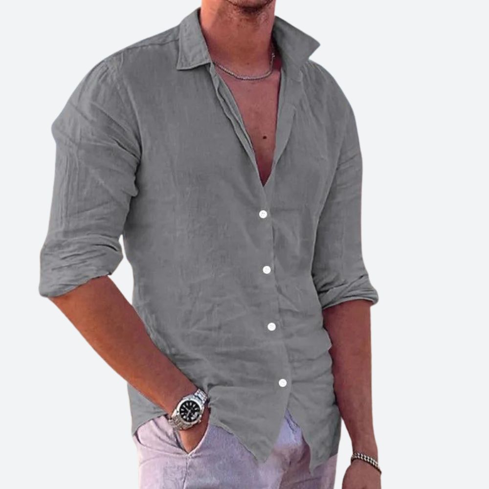 Casual Linnen Overhemd
